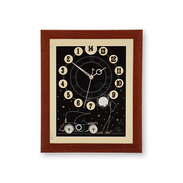 L’horloge de 14 heures inversée