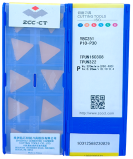 INSERTO TPUN 322 YBC251 ZCC-CT