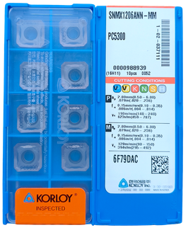 INSERTO SNMX 1206ANN-MM PC5300 KORLOY