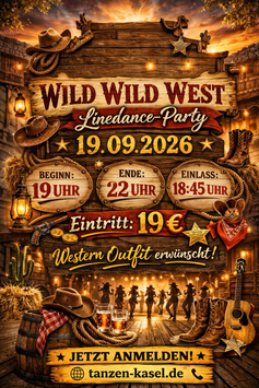 Linedance-Wild Wild West-Party in Engelskirchen