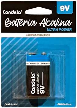 BATERÍA ALCALINA 9V