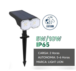 REFLECTOR ESTACA SOLAR 5W/10W