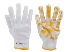 GUANTES DE TRABAJO MOTEADOS