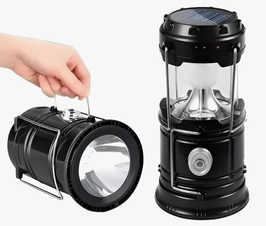 FAROL LINTERNA RETRACTIL 2 EN 1 RECARGABLE