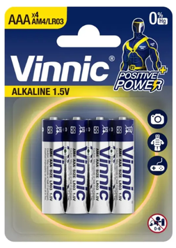 Pilas Aaa Alcalinas Vinnic