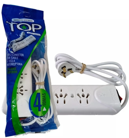 ZAPATILLA 4 TOMAS C/ INTERRUPTOR
