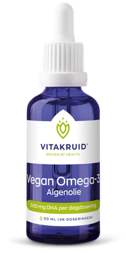 Vitakruid Vegan Omega-3 Algenolie - 50 ml (46 doseringen)