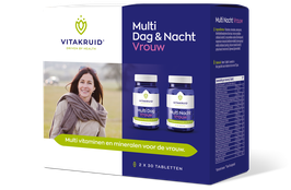 Vitakruid Multi Dag & Nacht Vrouw 30 - 2x 30 tabletten
