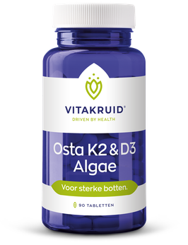 Vitakruid Osta K2 & D3 Algae - 90 tabletten
