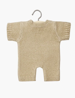 Combinaison Félix en tricot crème - Collection Babies Minikane