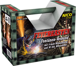 Feuerkasten, 4fach Fontänen-Verbund