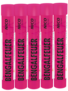 Bengalfeuer, pink
