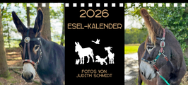 Esel Tischkalender 2026