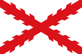 Bandera Española - Cruz de Borgoña