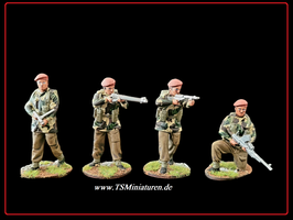 54mm British Red Devils Paratroopers #02 (3D Printed)