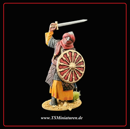 70mm 1x Sarazenen Krieger Elastolin Größe #02
