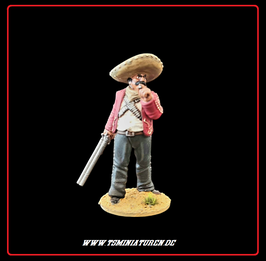 1x handpainted Mexican Outlaw #01