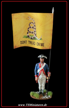 70mm AWI Continental Flagbearer #01 (Preiser)
