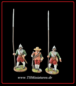 Painted 1:32 TYW Imperial Saxony Infantry #03