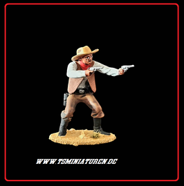 1x handpainted Cowboy #06