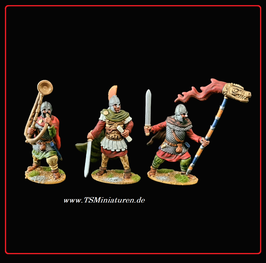 3x 1:32 Late Roman Infantry #04 Commando