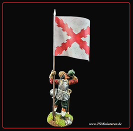 Painted 1:32 TYW Imperial Infantry #03 Fahnenträger
