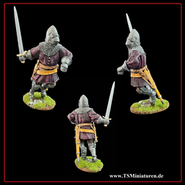 70mm Mittelalter Europäischer Ritter #02 (3D Druck)