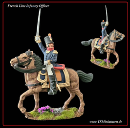 1:32 French mounted Line Infantry Officer #02