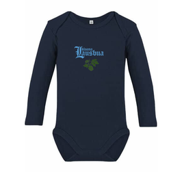 Langarm Babybody in marine