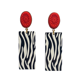 OHRRING ZEBRA