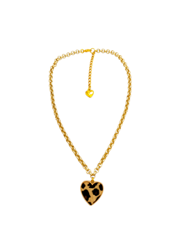 KETTE HERZ ANIMALPRINT