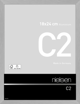 Nielsen C2 Struktur Silber matt