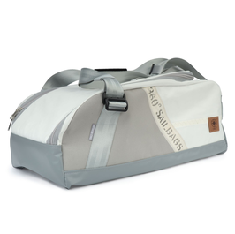 360° Reisetasche / Rucksack Container XL weiß/grau Stancil Druck