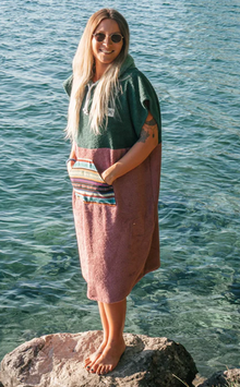Zeachild Surf Poncho Kanoa aus Bio-Frotte