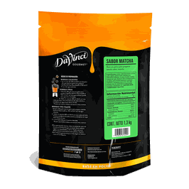 Base Davinci Sabor Matcha 1.3 Kg
