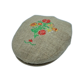 PR14348FP - Coppola ricamata in Juta