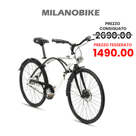 MILANOBIKE 28" esclusvo sistema "frameblock"