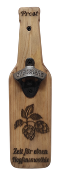 Vintage Wandflaschenöffner mit Magnet - Hopfensmoothie
