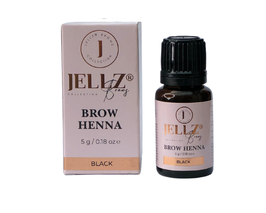 Wenkbrauw Henna JELLZ®| zwart 5mg