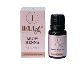 Wenkbrauw Henna JELLZ®| Medium Bruin 5mg