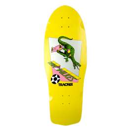 Tracker Dan Wilkes Dino Channel Air yellow