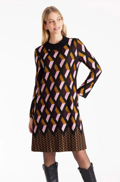 Fox's Kleid QUBICON, bordeaux