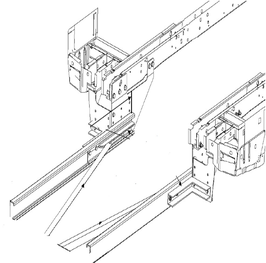 Rahmenverlängerung Ford Transit V185 Flachboden ab Bj. 2000 - 11/2012