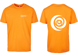 t-shirt orange "Gesamtschule Weiße Rose"