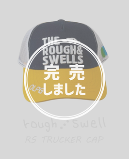 RSA-26003 rough&swell RS TRUCKER CAP NAVY