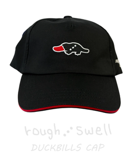 RSA-26001 rough&swell DUCKBILLS CAP BLACK