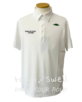 RSM-26003 rough&swell DAD'S TOUR POLO WHITE