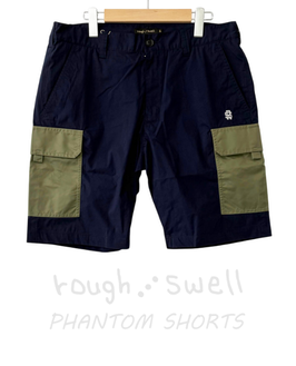 RSM-26067 rough&swell PHANTOM SHORTS NAVY