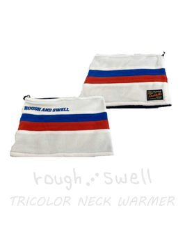 RSA-25209 rough&swell TRICOLOR NECK WARMER WHITE
