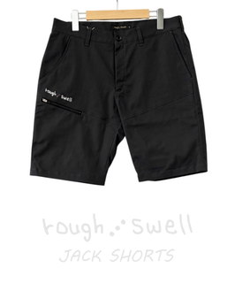 RSM-26064 rough&swell JACK SHORTS CHARCOAL